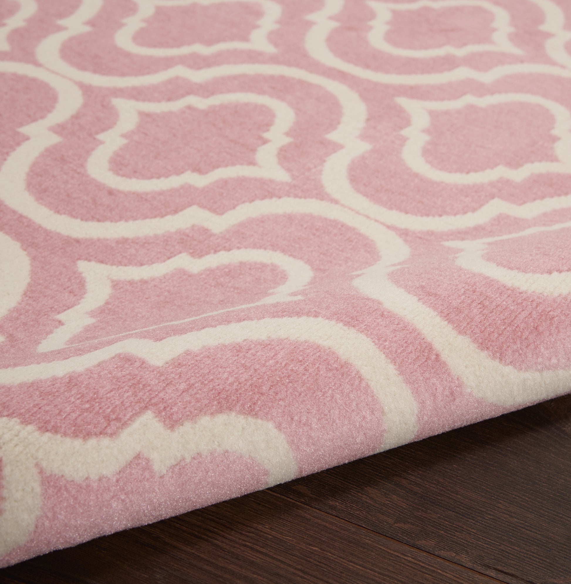 Nourison Home Jubilant  Pink  Transitional