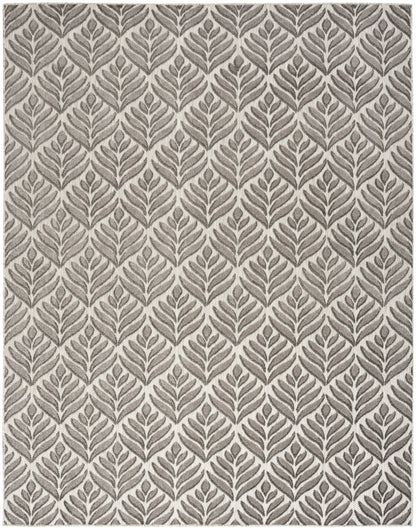 Nourison Home Aloha  Charcoal  Contemporary