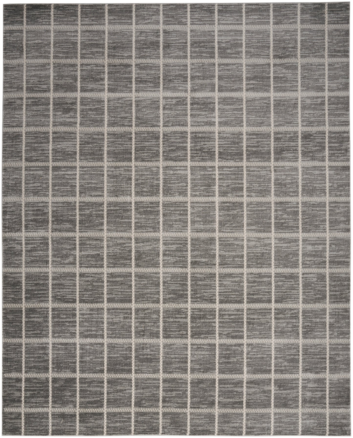 Nourison Home Serenity Home SRH05 Grey Ivory Contemporary Loom-woven Rug