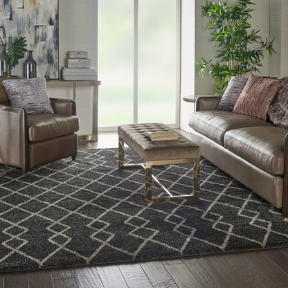 Nourison Home Martil  Charcoal  Contemporary