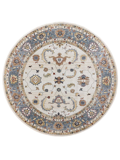 Artisan Amy Ivory Gray Traditional Machinemade Rug - Rugs - Artisan - Atlanta Designer Rugs