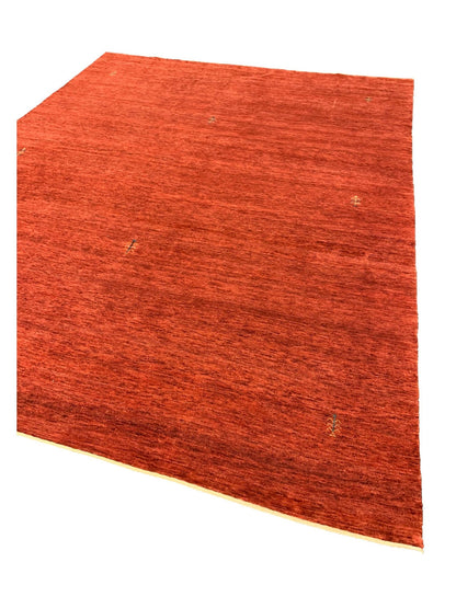 Artisan Lorraine Red Multi Modern Knotted Rug - Rugs - Artisan - Atlanta Designer Rugs