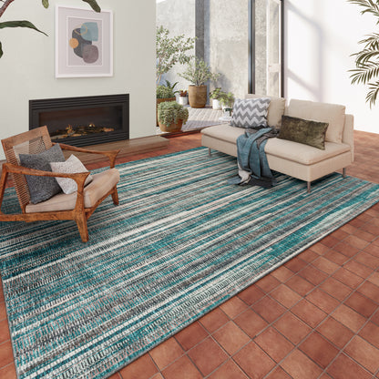 Dalyn Rugs Amador  Teal  Transitional