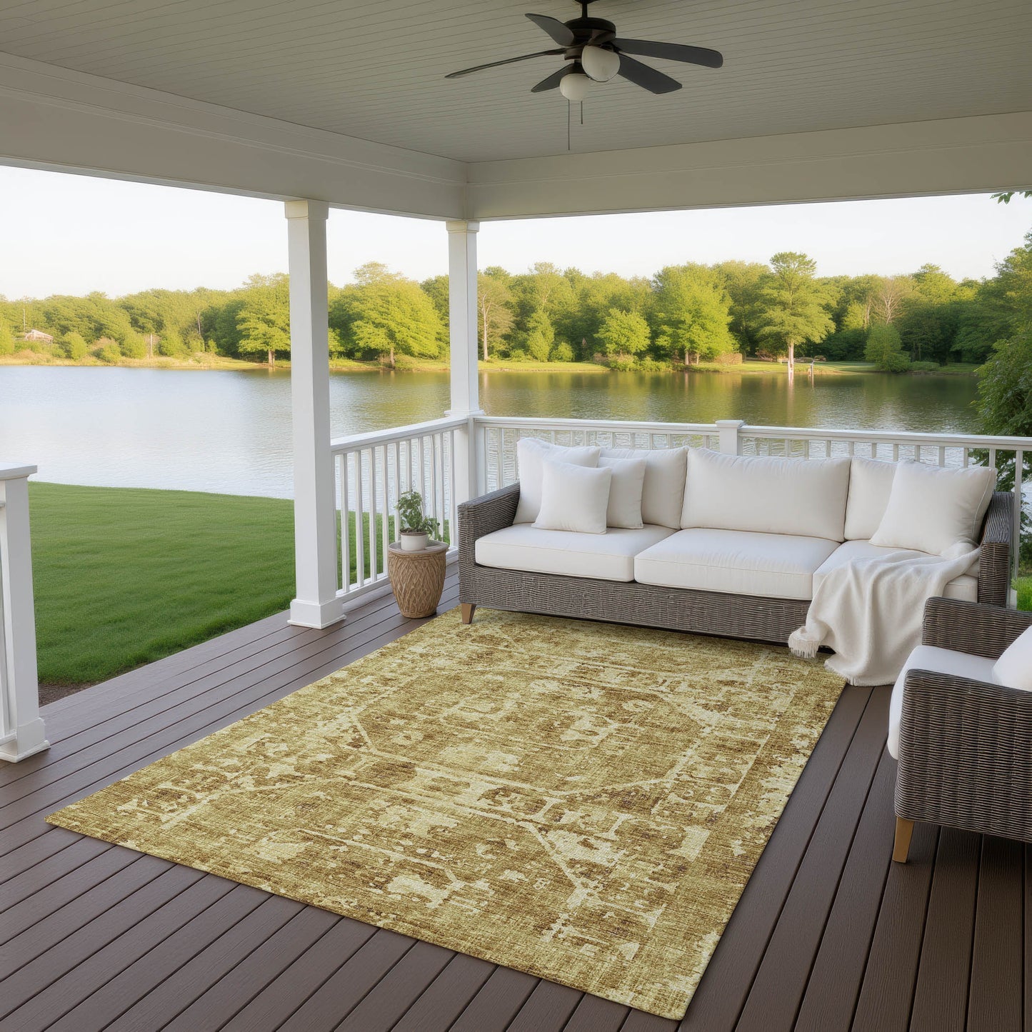 Dalyn Rugs Aberdeen  Gold  Traditional