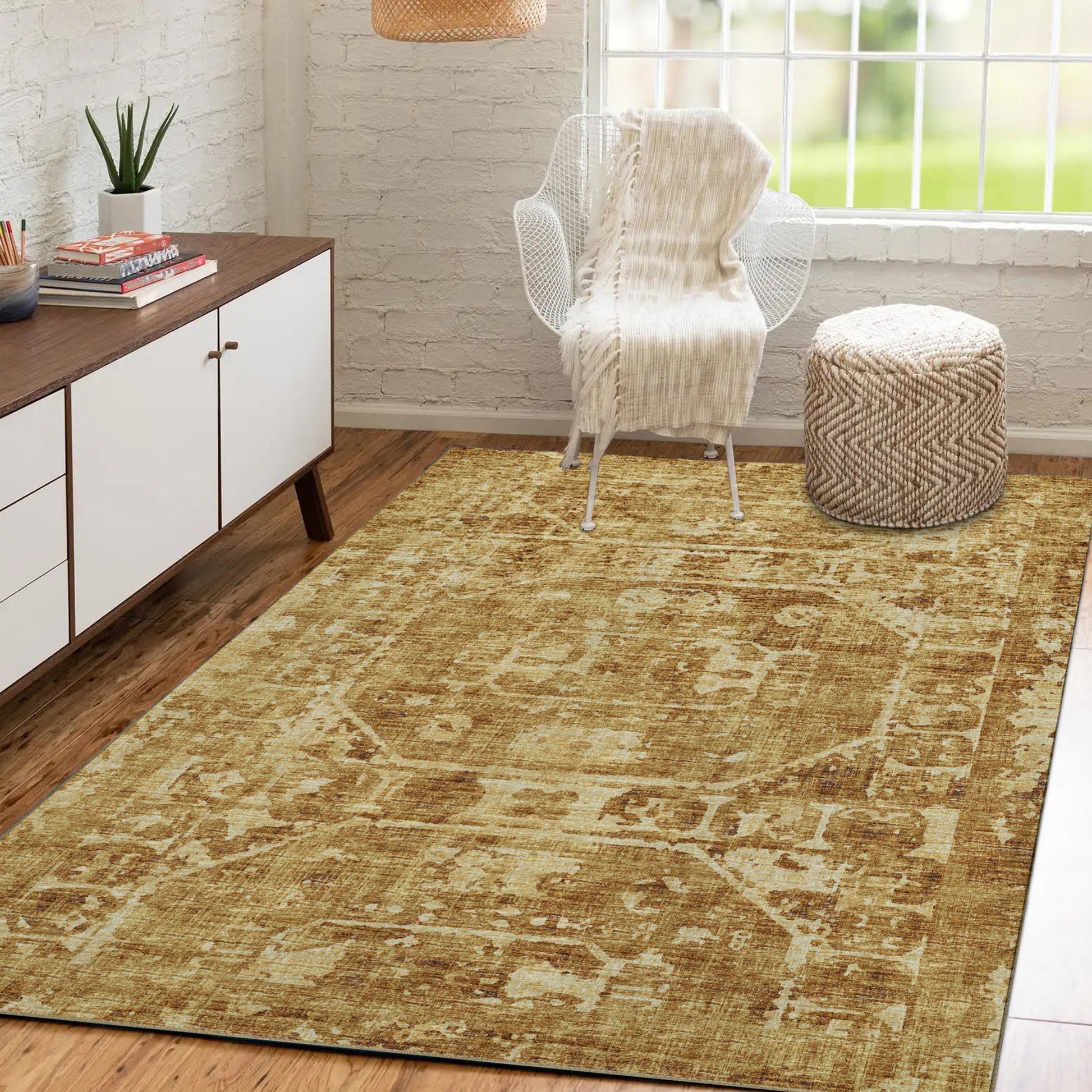 Dalyn Rugs Aberdeen  Gold  Traditional