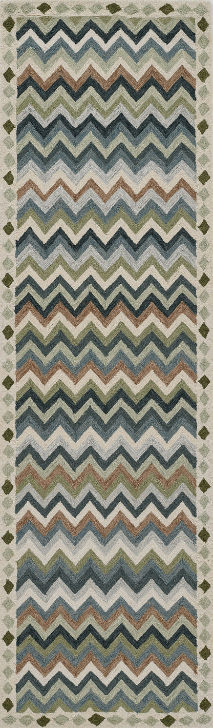 Erin Gates Abbott  Blue  Contemporary