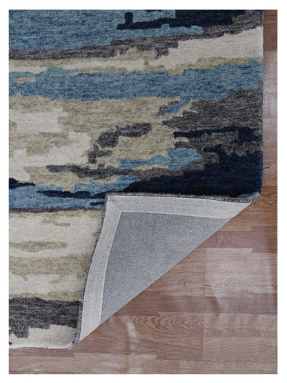 Limited ADELAIDE AD - 104 BLUE Transitional Tufted Rug - Rugs - Limited - Atlanta Designer Rugs