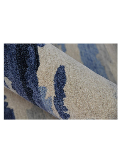 Limited ADELAIDE AD - 107 NAVY Transitional Tufted Rug - Rugs - Limited - Atlanta Designer Rugs