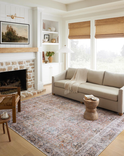 Loloi II Adrian  Sunset Charcoal Traditional