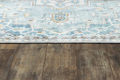 Momeni Afshar  Light Blue  Traditional