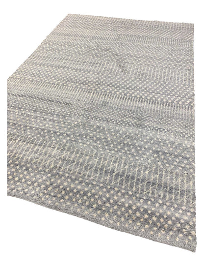 Artisan Marion Grey Ivory Transitional Knotted Rug - Rugs - Artisan - Atlanta Designer Rugs