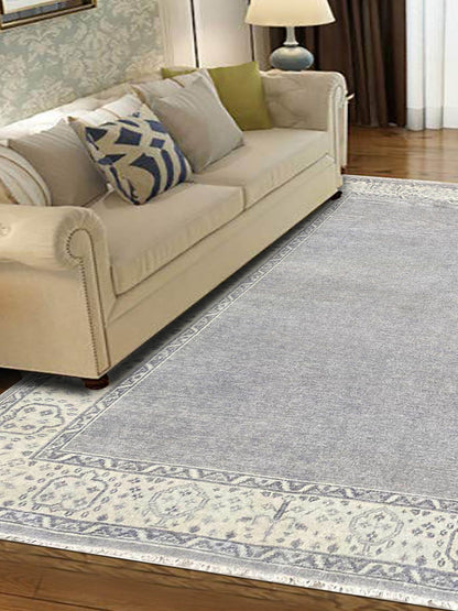 Artisan Uma Grey Traditional Knotted Rug - Rugs - Artisan - Atlanta Designer Rugs