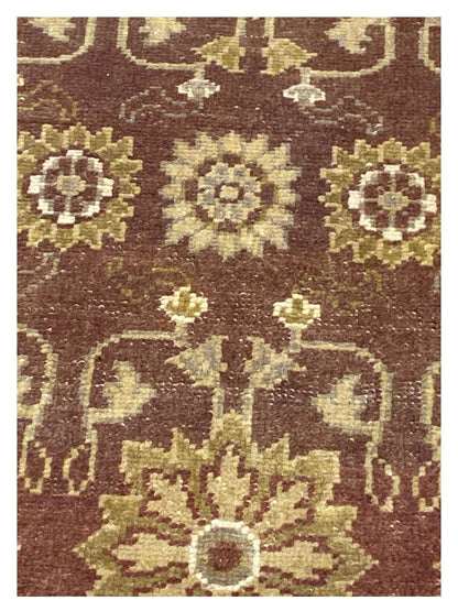 Artisan Uma Brown Taupe Traditional Knotted Rug - Rugs - Artisan - Atlanta Designer Rugs