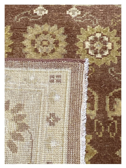 Artisan Uma Brown Taupe Traditional Knotted Rug - Rugs - Artisan - Atlanta Designer Rugs