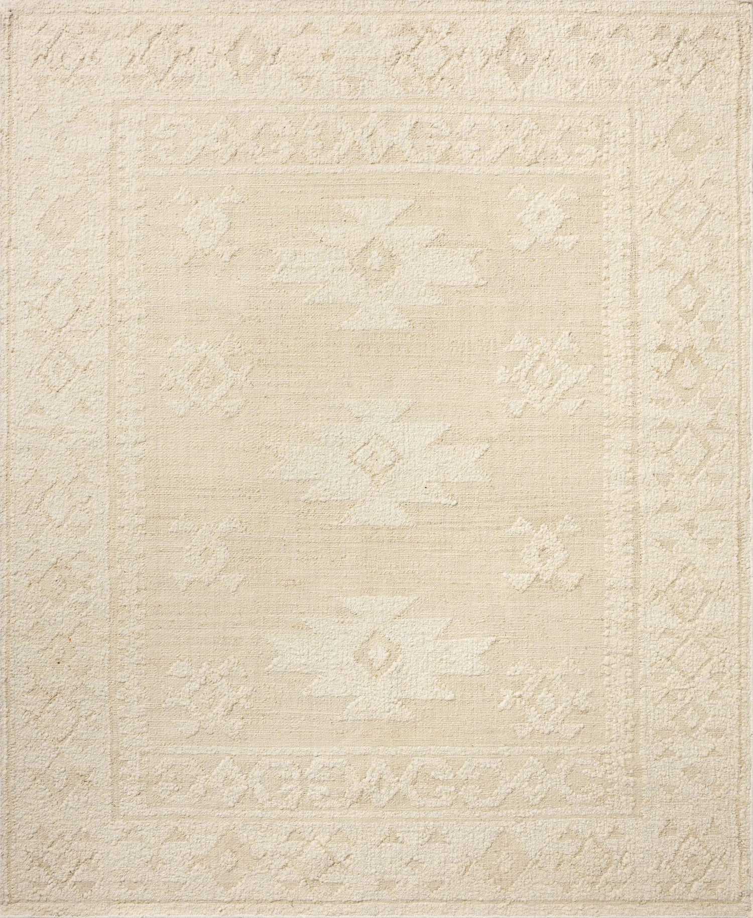 Loloi Alara  Ivory Natural Traditional