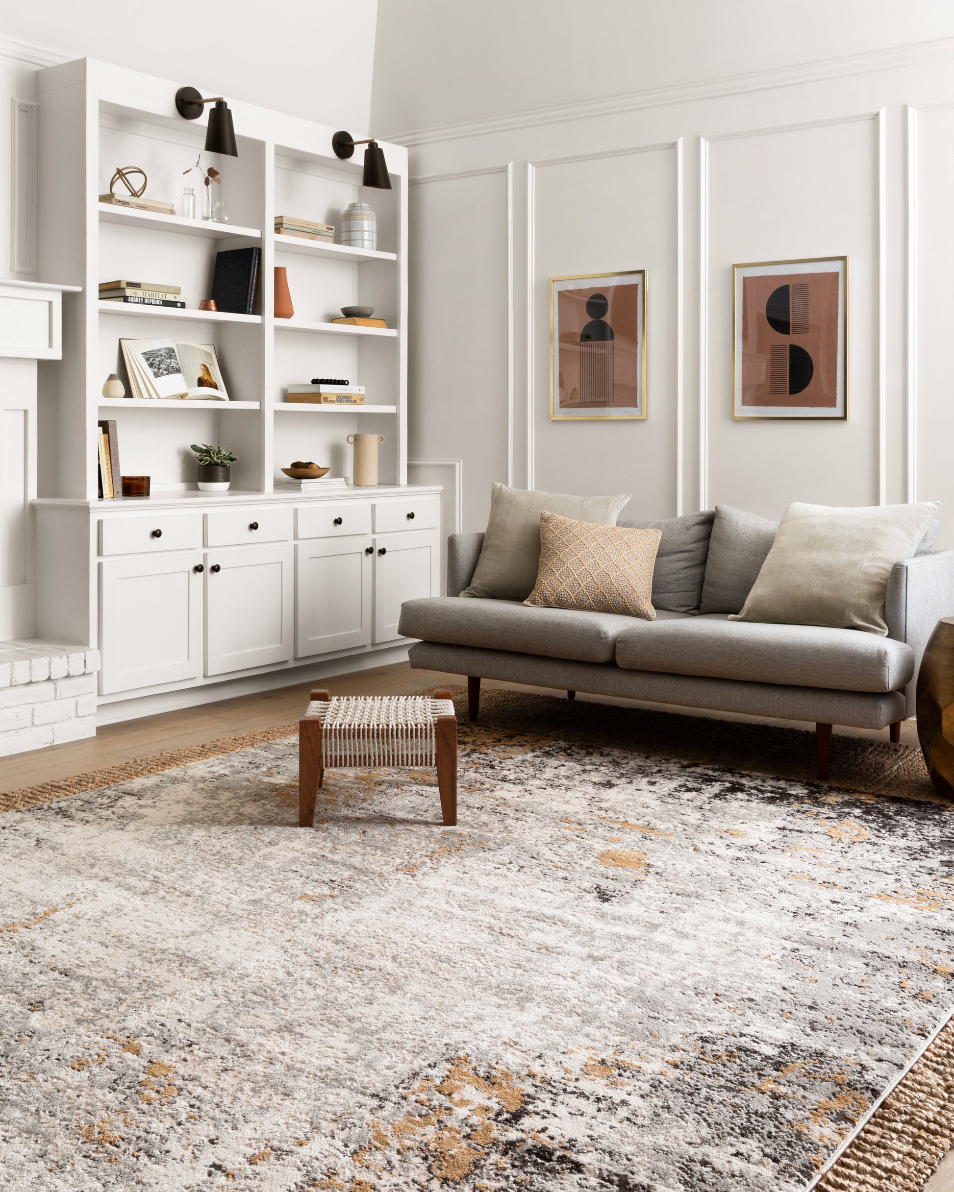 Loloi II Alchemy  Granite Gold Contemporary