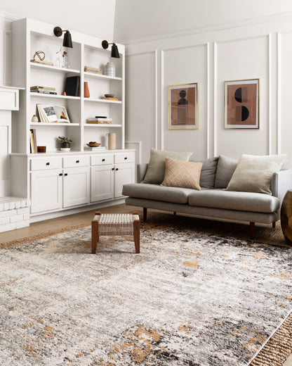 Loloi II Alchemy  Granite Gold Contemporary