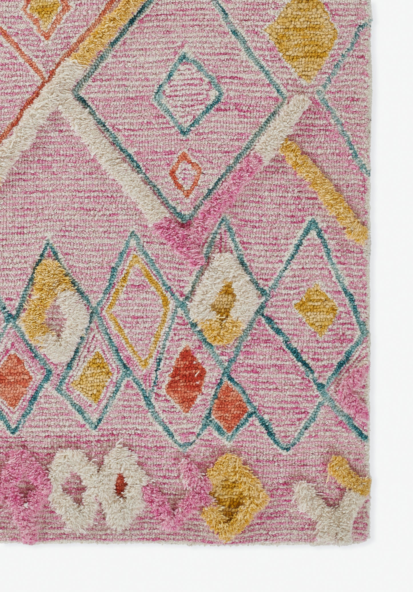 Momeni Allegro  Pink  Contemporary