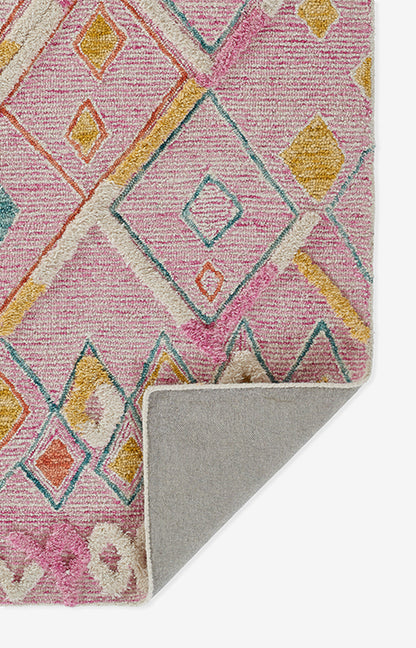 Momeni Allegro  Pink  Contemporary