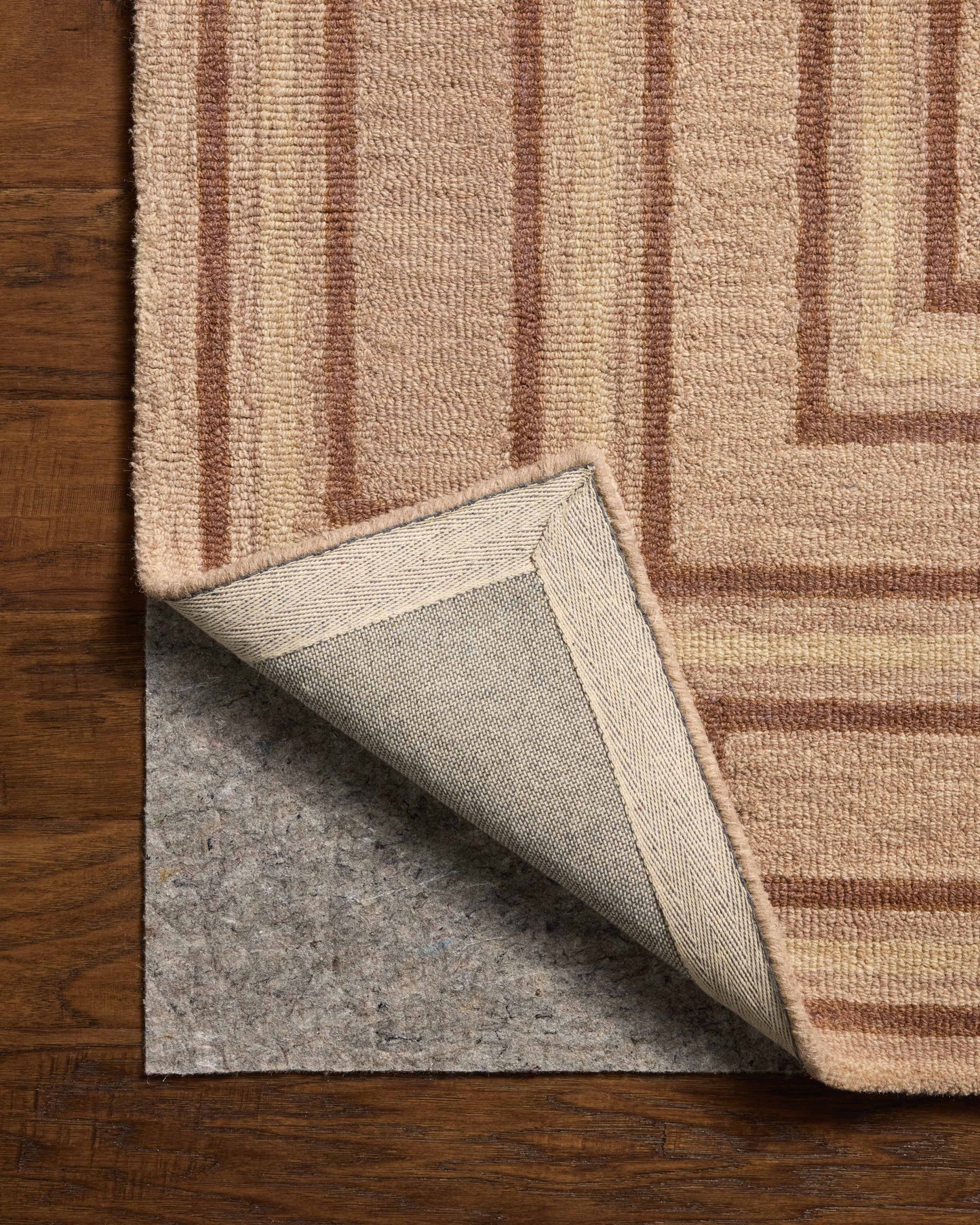 Chris Loves Julia x Loloi Alfie  Blush Rose Contemporary