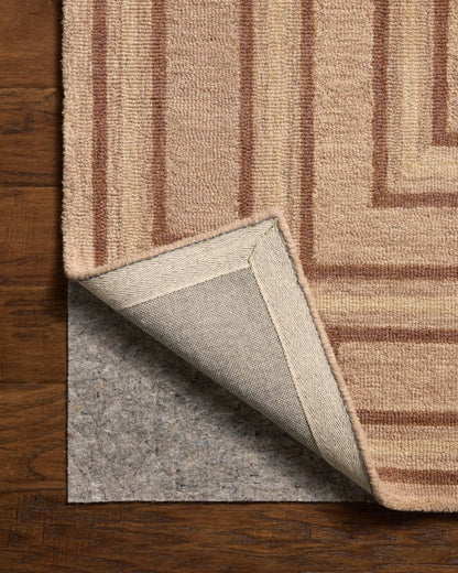 Chris Loves Julia x Loloi Alfie  Blush Rose Contemporary