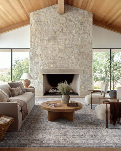 Amber Lewis x Loloi Alie  Charcoal Dove Traditional