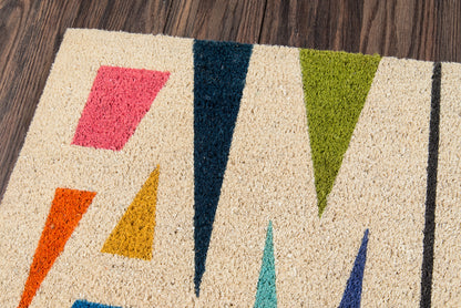 Novogratz Aloha  Multi  Contemporary