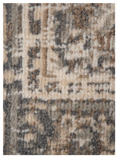 Limited Pansy PN-301 Lt.Cream  Traditional Machinemade Rug