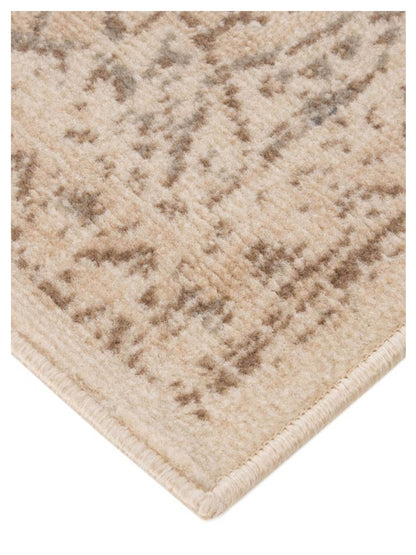 Limited Pansy PN-302 Lt.Cream  Traditional Machinemade Rug