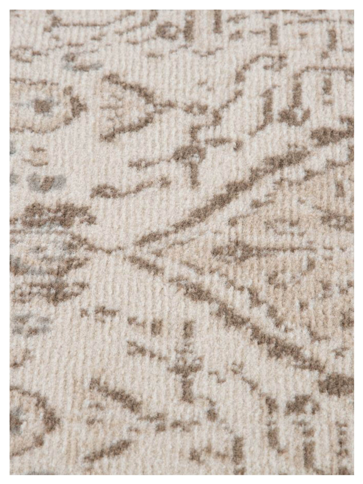 Limited Pansy PN-302 Lt.Cream  Traditional Machinemade Rug