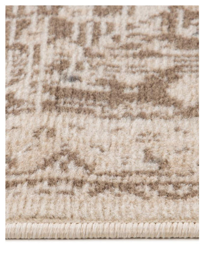 Limited Pansy PN-302 Lt.Cream  Traditional Machinemade Rug