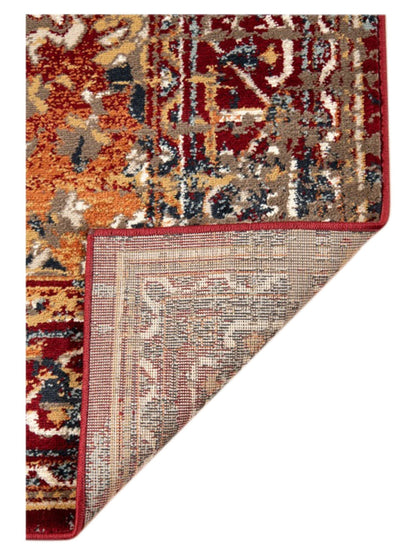 Limited Lizzo LA - 854 Beige RED Traditional Machinemade Rug - Rugs - Limited - Atlanta Designer Rugs
