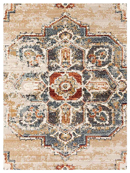 Limited Lizzo LA - 857 GOLD BEIGE Traditional Machinemade Rug - Rugs - Limited - Atlanta Designer Rugs