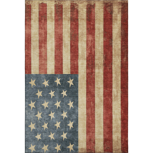 Dalyn Rugs Americana  Red  Casual
