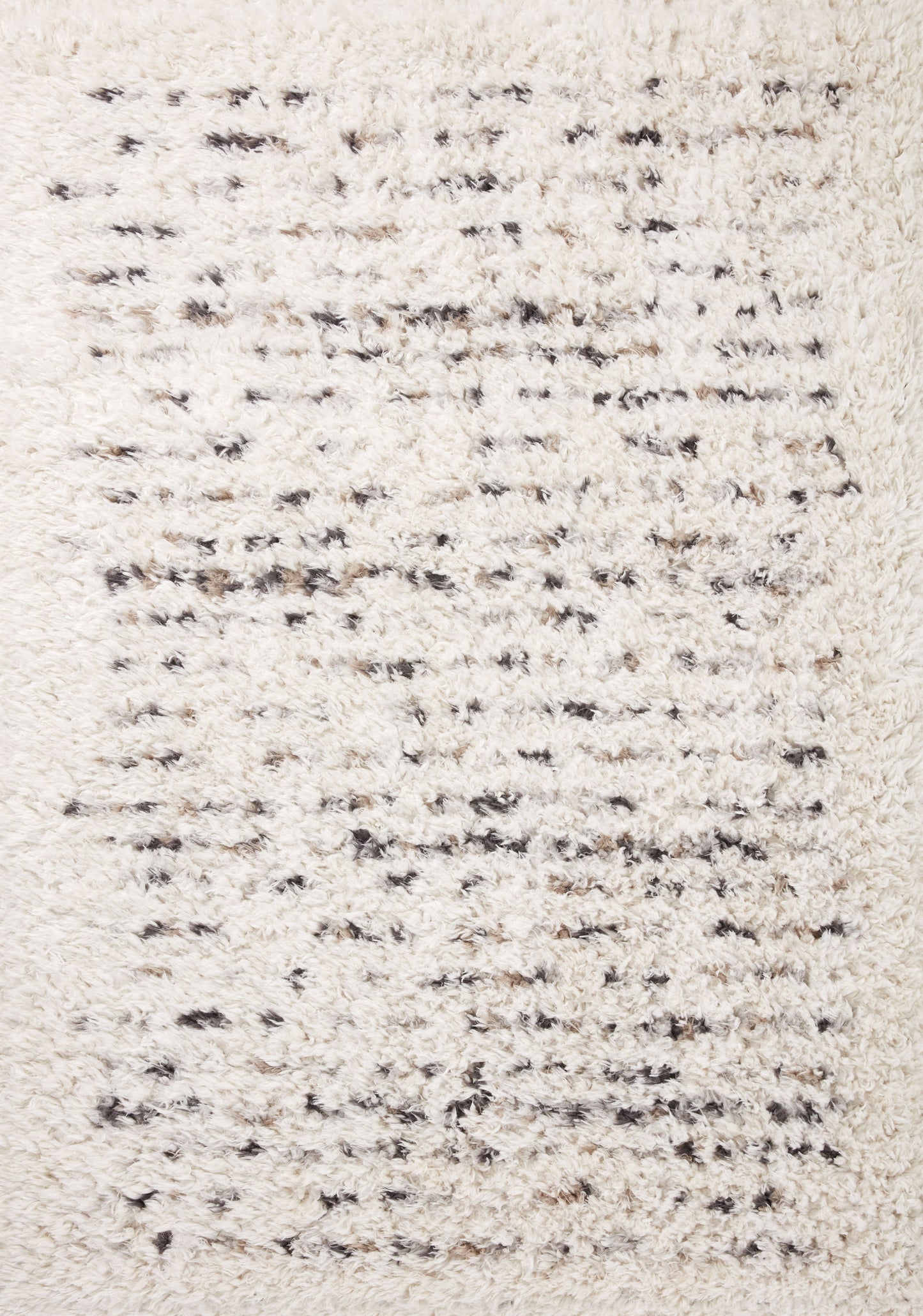 Angela Rose x Loloi Amira  Ivory Multi Shag