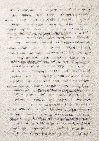 Angela Rose x Loloi Amira  Ivory Multi Shag