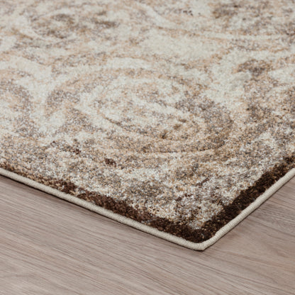 Dalyn Rugs Antigua  Mocha  Traditional