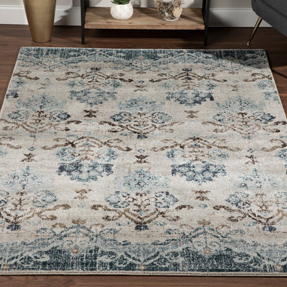 Dalyn Rugs Antigua  Blue  Traditional