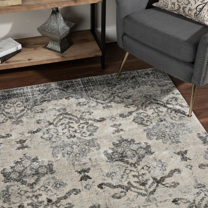 Dalyn Rugs Antigua  Pewter  Traditional