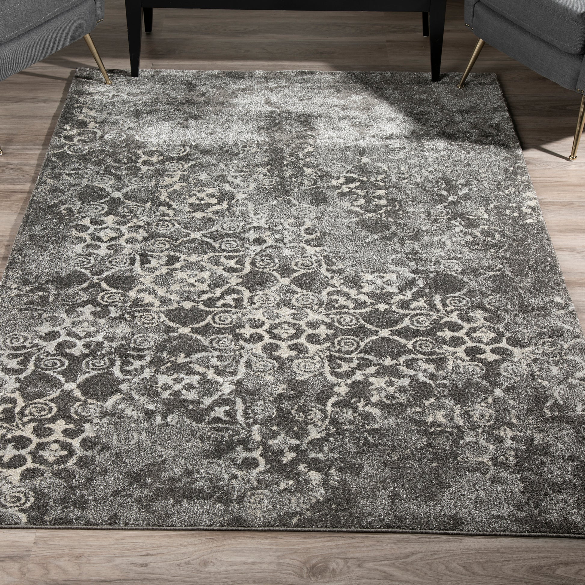 Dalyn Rugs Antigua  Gray  Traditional