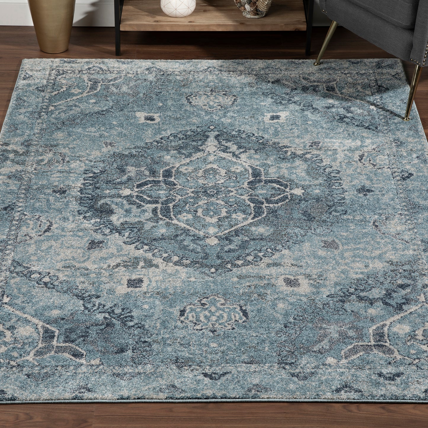 Dalyn Rugs Antigua  Sky  Traditional