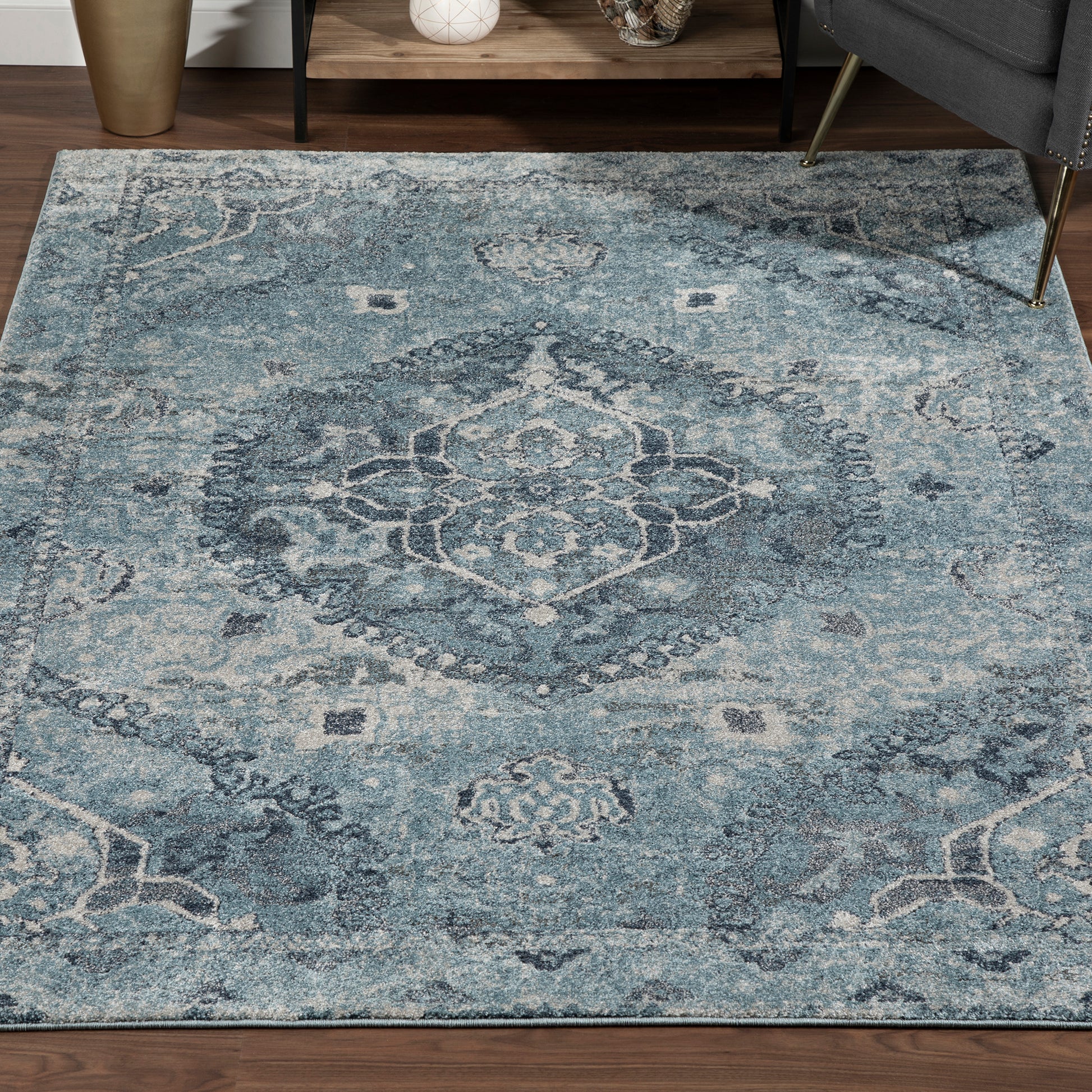 Dalyn Rugs Antigua  Sky  Traditional