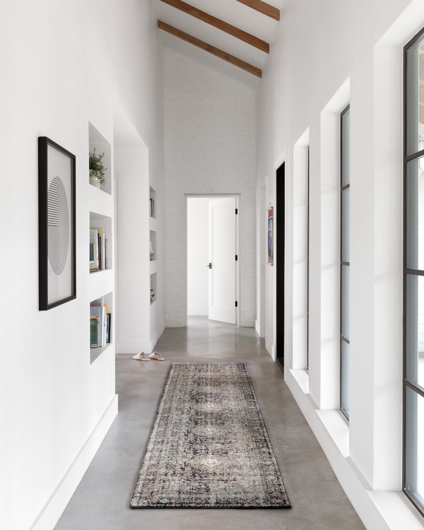 Loloi Anastasia  Charcoal Sunset Transitional