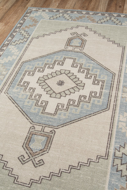 Momeni Anatolia  Light Blue  Traditional