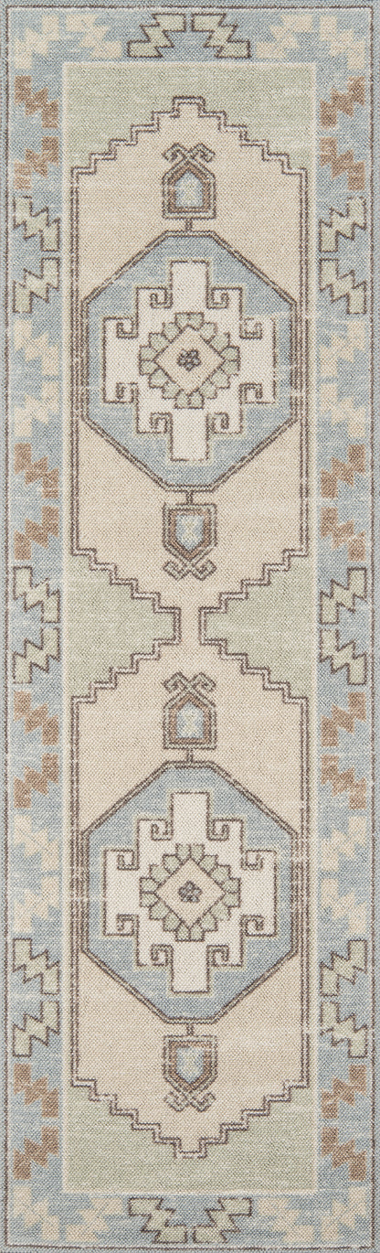 Momeni Anatolia  Light Blue  Traditional