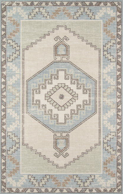 Momeni Anatolia  Light Blue  Traditional