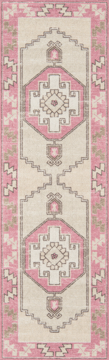 Momeni Anatolia  Pink  Traditional