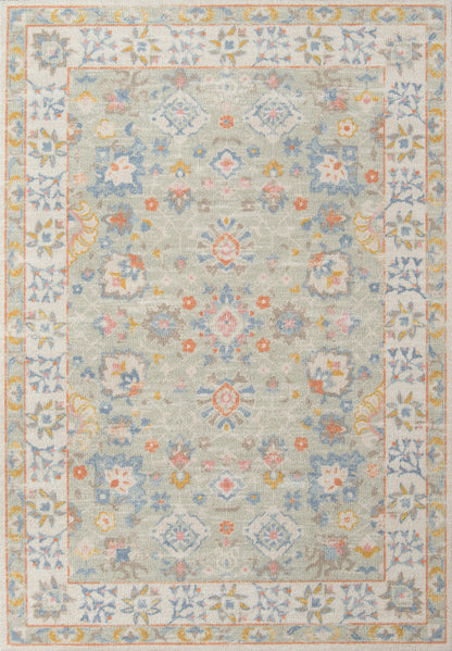 Momeni Anatolia  Light Blue  Traditional