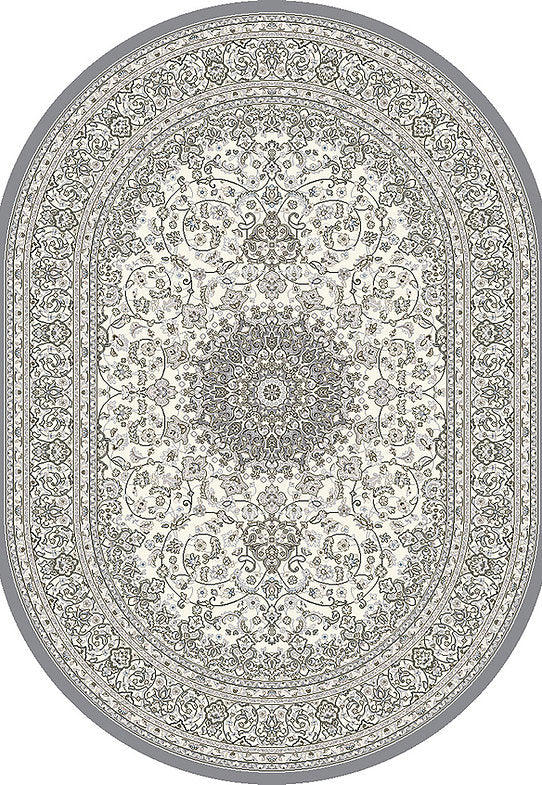 Dynamic Rugs Ancient Garden 57119 Cream Grey Traditional Machine-Made Rug