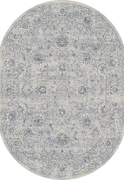 Dynamic Rugs Ancient Garden 57126 Silver Grey Traditional Machine-Made Rug
